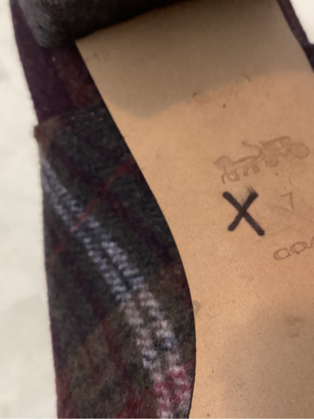 Coach plaid boots - Picture 8 of 10